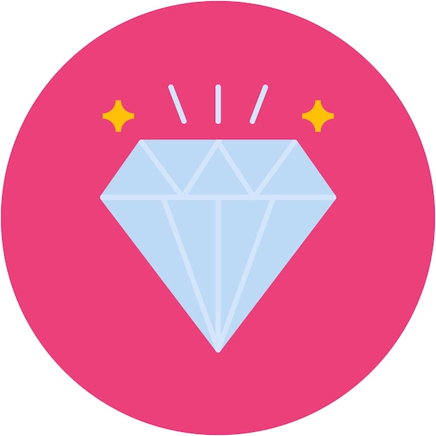 Diamonds Vector Illustration Style