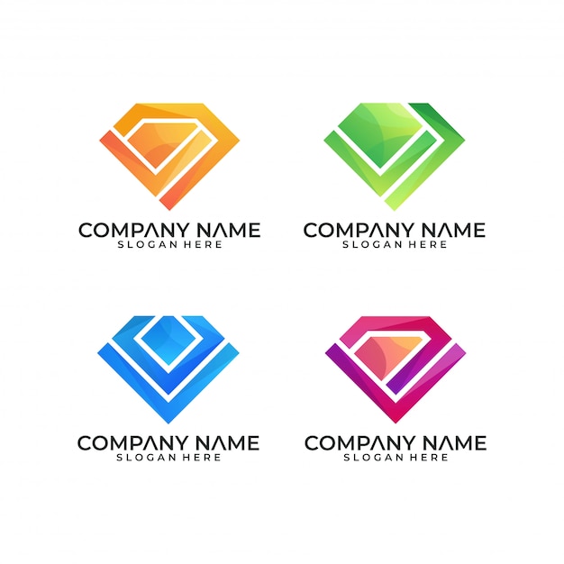 Diamont logo template