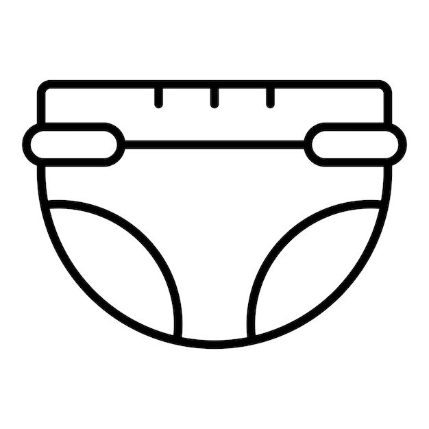 Diaper Icon Style