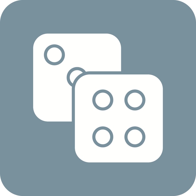 Dices icon vector image Can be used for Entertainment