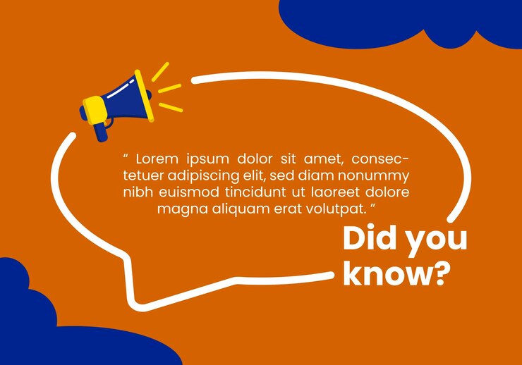 Did You Know Design Illustration