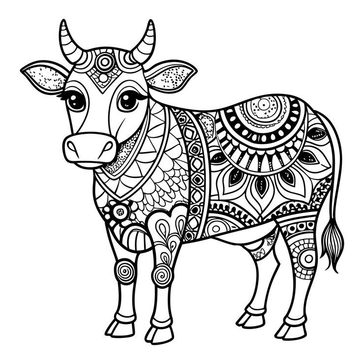 Vector dieren mandala ontwerp bloem dieren mandala ontwerp mandala ontwerp met dieren dieren kleurpagina