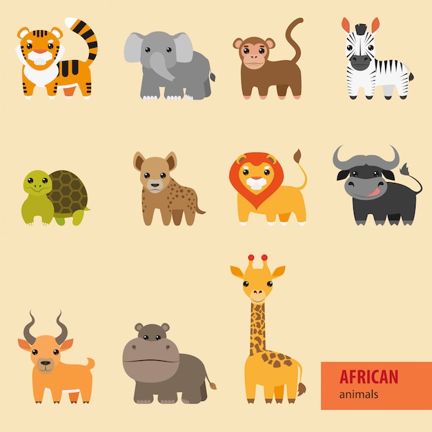 Dieren van afrika