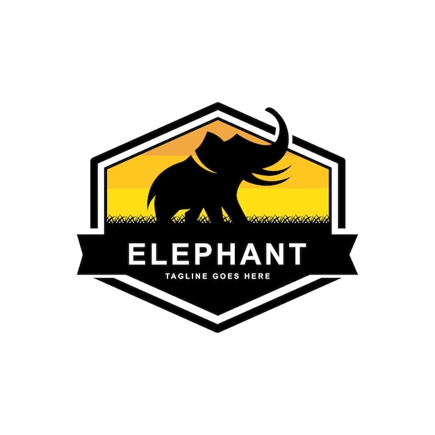 Dierenbescherming Logo ontwerp Wildlife Safari Logo ontwerp inspiratie