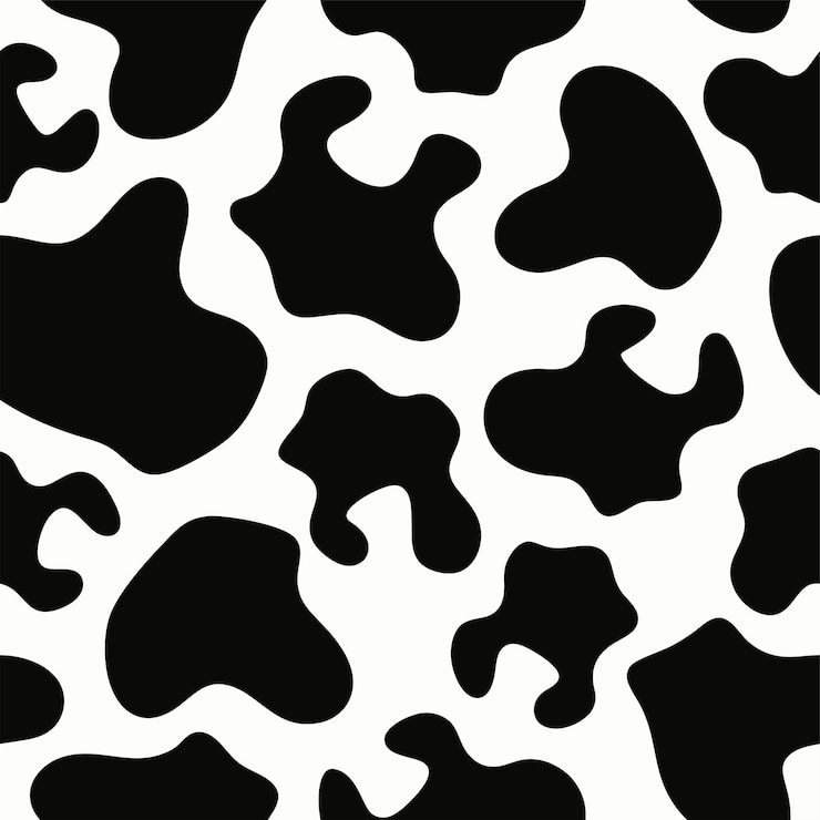 Vector dierlijke afdruk en dierlijke vector met naadloze textuur