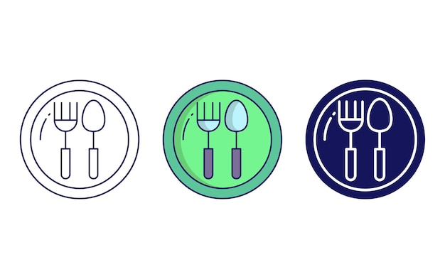 Vector diet icon