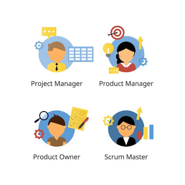 Difference between product owner product manager scrum master and project manager