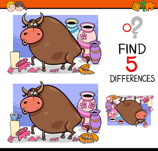 differences activity for kids