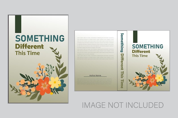 Different book cover template