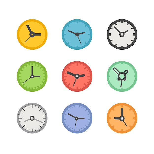 Vector different clocks collection