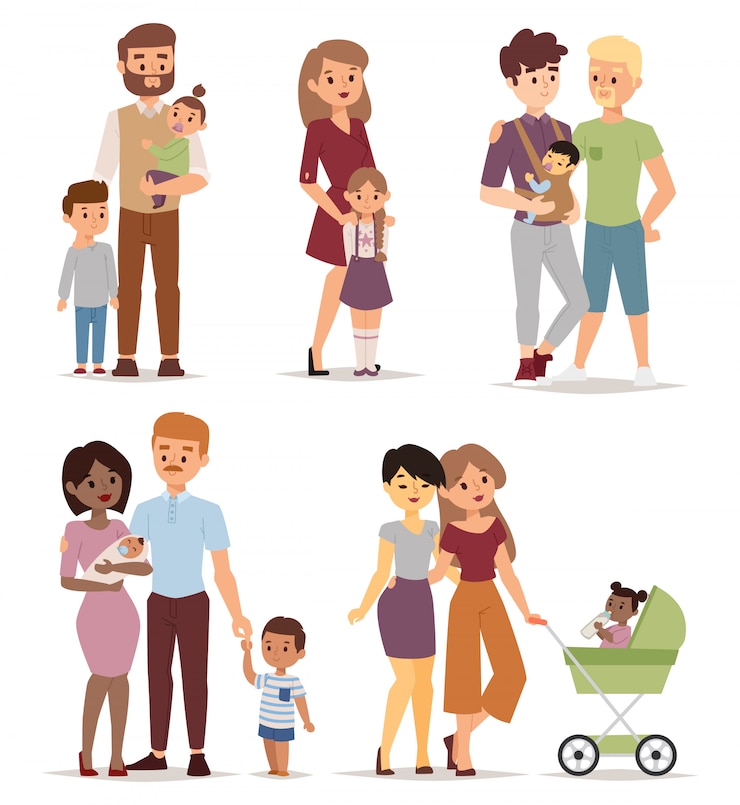 Vector different family .