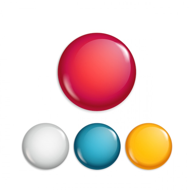 different sale magnet buttons. special offer banners collection. web promo banners set