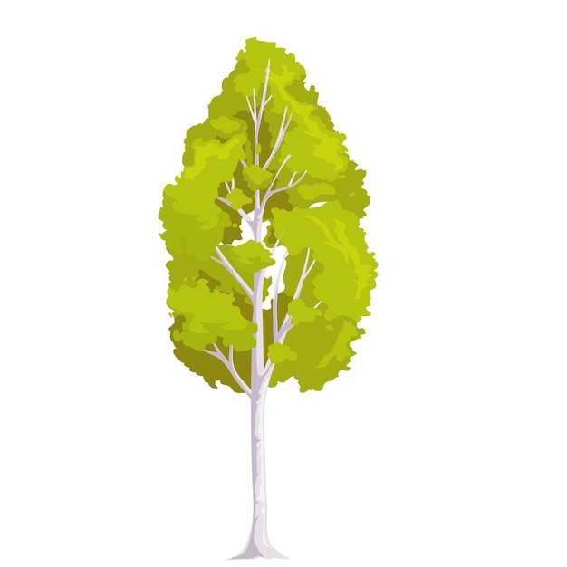 Vector different tree design