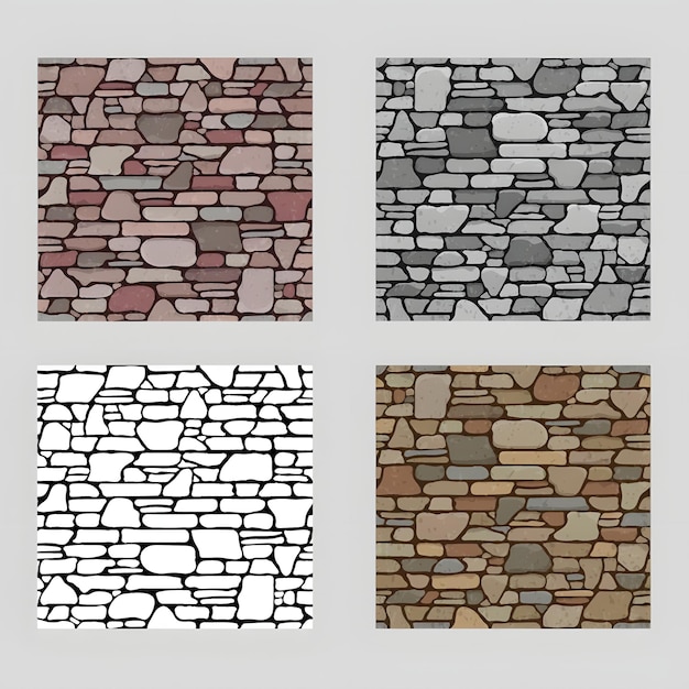 Different types of walls diferentes tipos de paredes