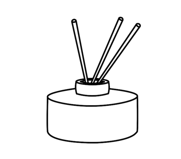 Diffuser with chopsticks Fragrances at home for living room bathroom