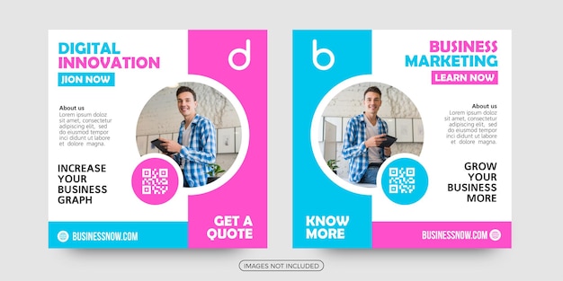 Шаблоны сообщений в социальных сетях Digita Business