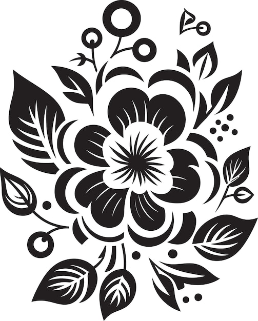 Digital Blooms Elegant Floral Vectors Botanical Elegance in Vector Art