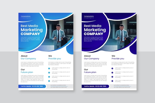 Digital Business marketing Modern flyer template