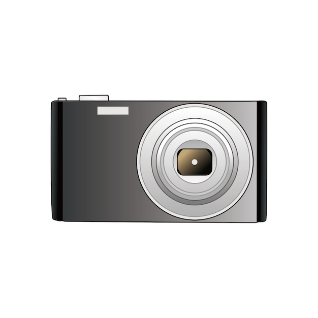 digital camera pocket vector illustration. photography sign and symbol. device for take a photo.