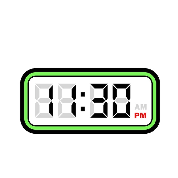 Digital Clock Show at