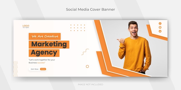 digital creative marketing social media banner or social media template