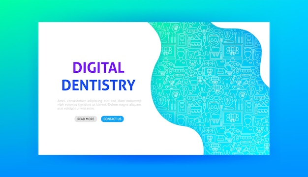 Digital Dentist Landing Page