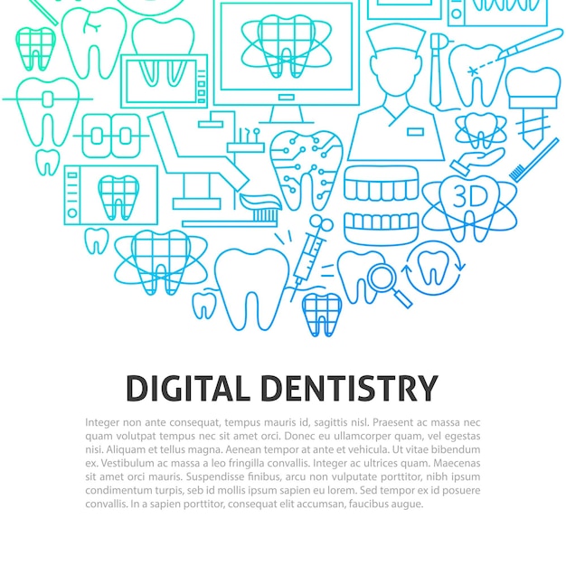 Digital Dentistry Line Concept