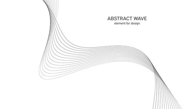 Equalizzatore digitale della traccia di frequenza. elemento d'onda astratto per il design.