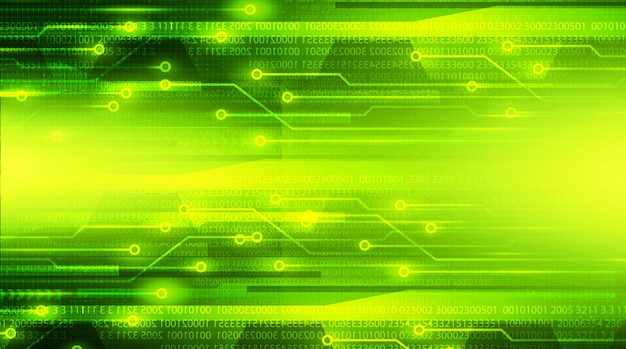 Digital Green Technology Background