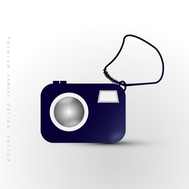 Vector digital hand minimal camera