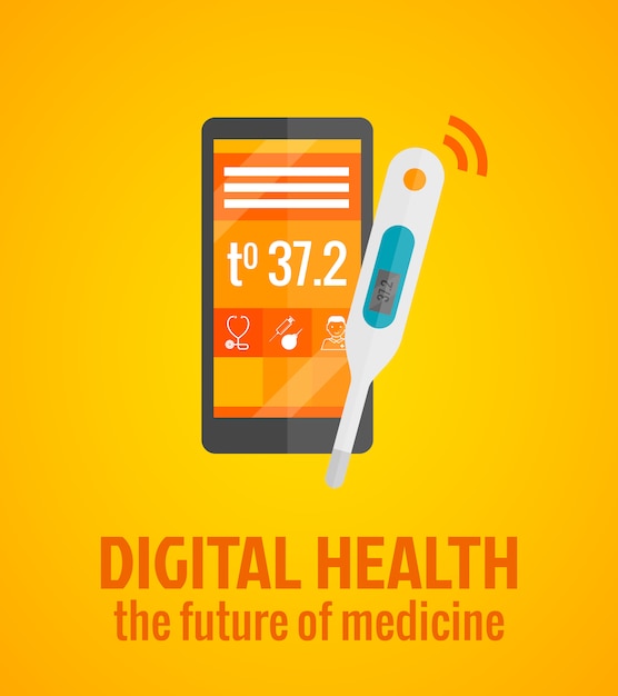 Digital health concept