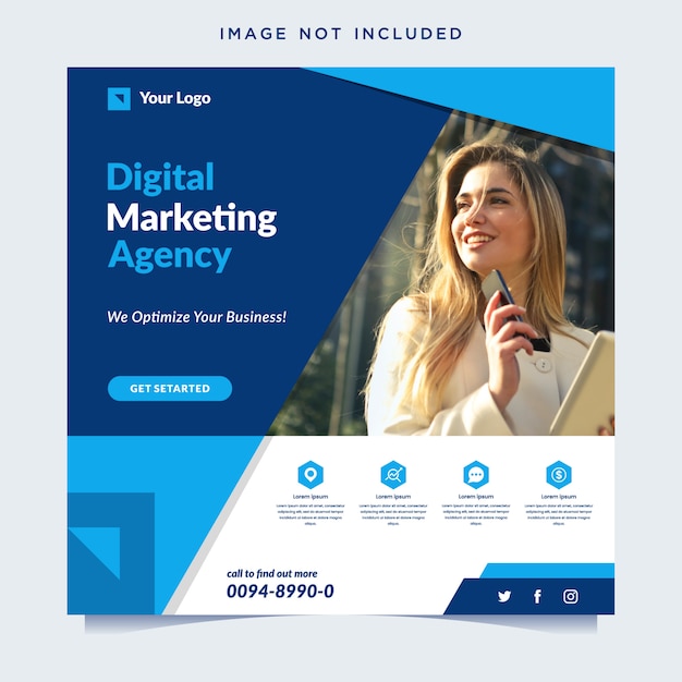 Digital marketing agency banner