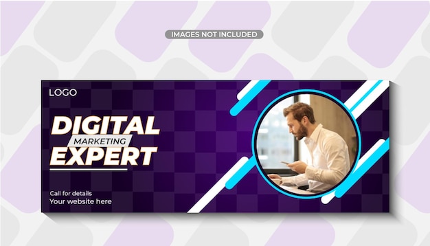 digital marketing agency and corporate facebook cover template