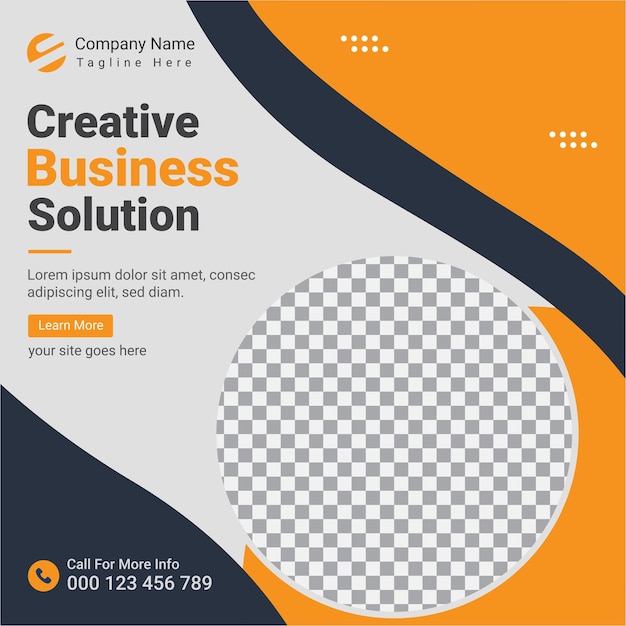 digital marketing agency and corporates social media posts templates