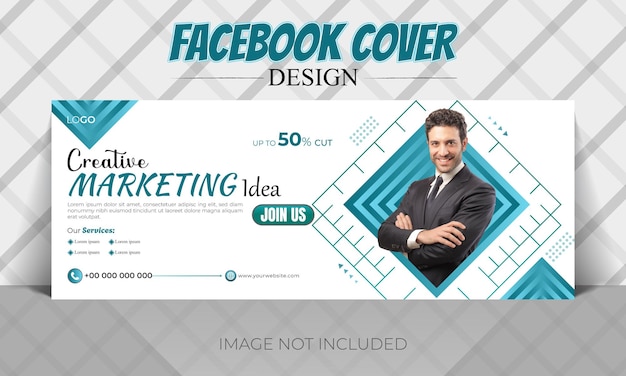 Digital marketing agency facebook cover and web banner template