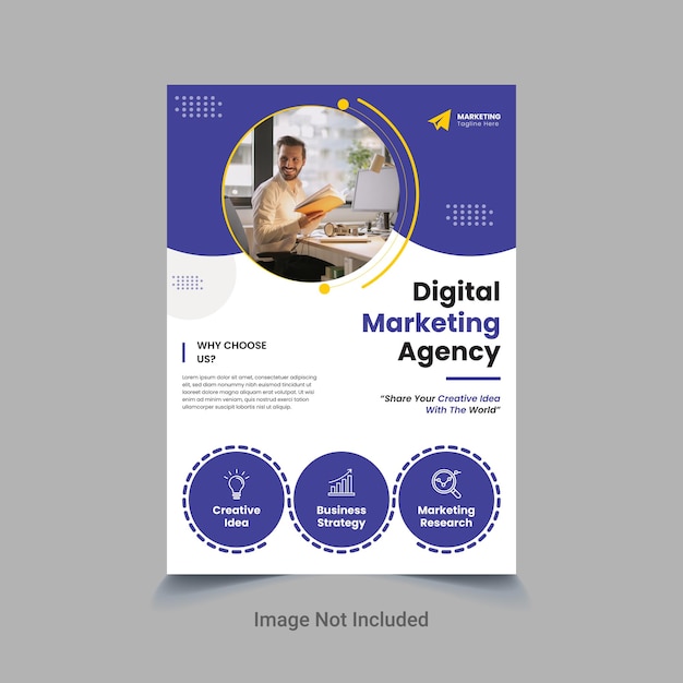 Digital Marketing Agency Flyer And Business Flyer Design Template