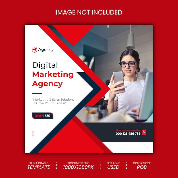 Digital Marketing Agency Post Design