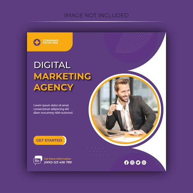 Digital Marketing Agency Post Design