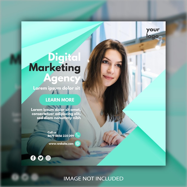 Digital marketing agency post design