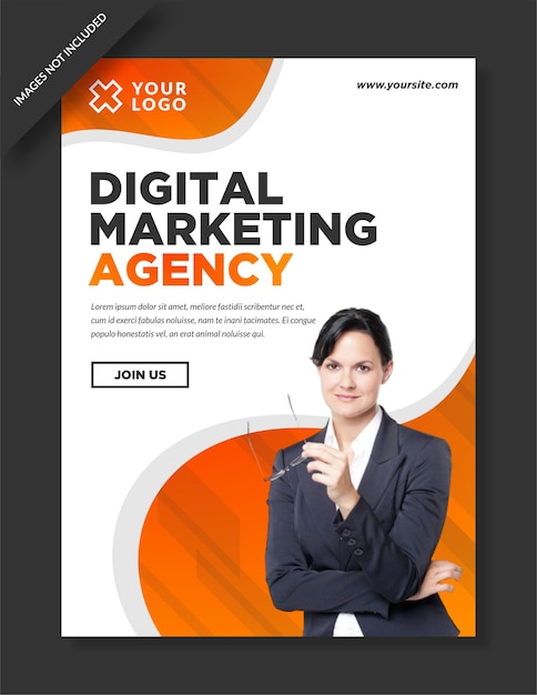 Digital marketing agency poster and flyer design