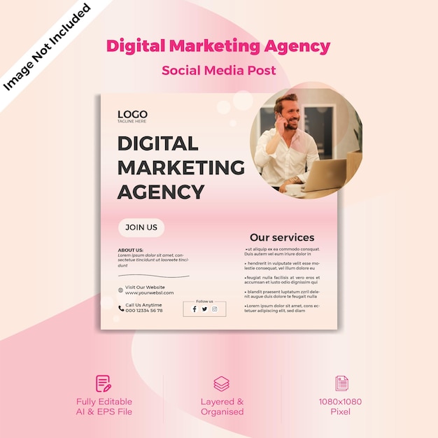 Digital Marketing Agency Poster