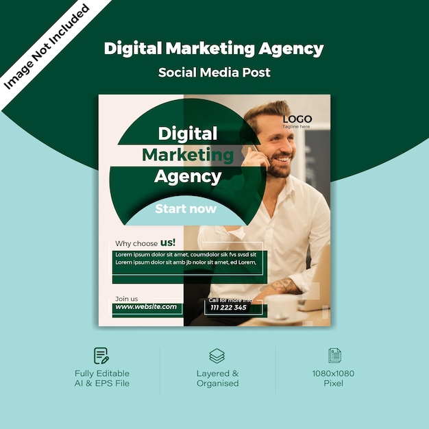 Digital Marketing Agency Poster