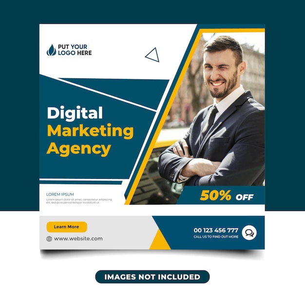 Digital marketing agency social media banner
