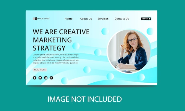 Digital marketing Agency social media and Facebook post template