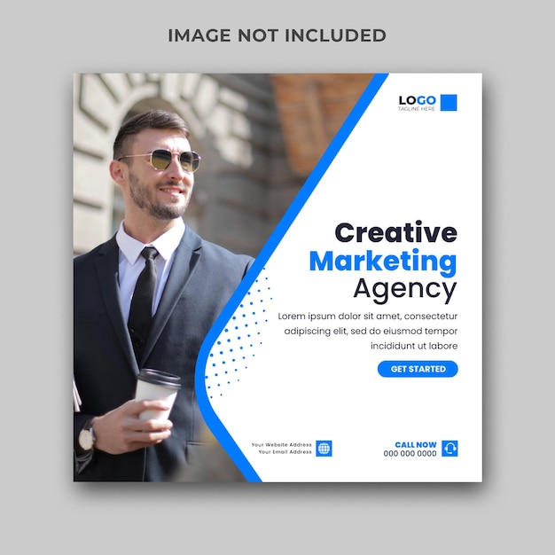 Digital Marketing Agency Social media post Banner Template