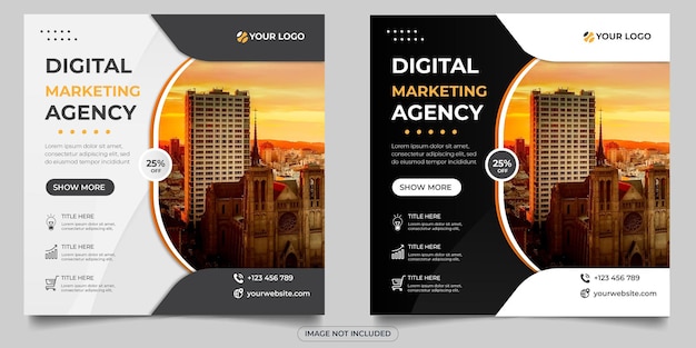 Digital marketing agency social media post