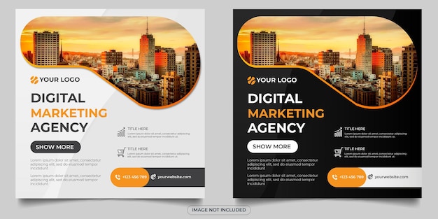 Digital marketing agency social media post