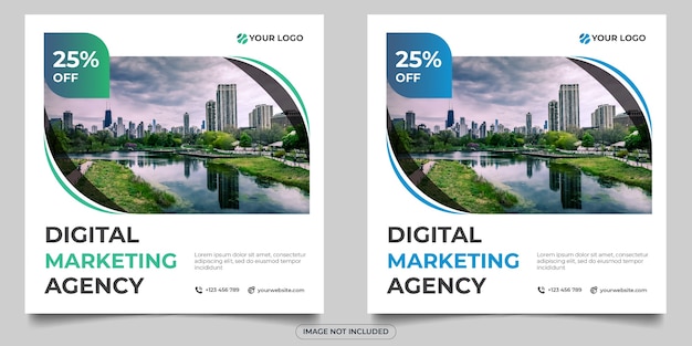 디지털 마케팅 대행사 소셜 미디어 게시물