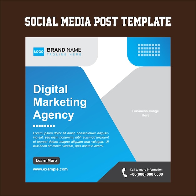 Digital Marketing Agency Social Media Post