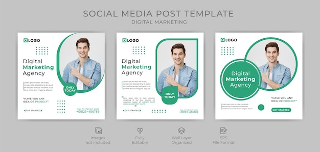 A digital marketing agency template for digital marketing agency